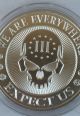 1 Oz 999 Silver Coin Skull 2nd Amendment We Are Everywhere Punisher 3 Percenter Bars & Rounds photo 1
