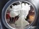 2005 W Silver American Eagle Pr69dcam Pcgs Ed Moy Signed Proof 1oz Us Coin Coins photo 2