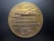 Bronze Art Deco Medal By Marcel Renard - French Line Ship - Flandres / N 105 Exonumia photo 1
