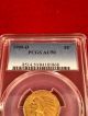 1909 - D Gold Indian Head Half Eagle $5 Coin Certified Pcgs Au50 Gold photo 1