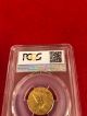 1909 - D Gold Indian Head Half Eagle $5 Coin Certified Pcgs Au50 Gold photo 3