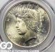 1925 Pcgs Peace Dollar Pcgs Ms 66 Tough This,  Smooth & Lustrous Beauty Dollars photo 1