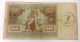 Zlotych 20 Polska 1931 Germany Occupation Banknote Nazi Stamp Woffen Ss 844 Europe photo 3