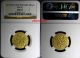 Central Asia Bukhara Gold Ah1273//1275 Tilla Two Dates Ngc Ms62 Km 65 Coins: World photo 1