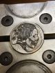 Coin Art Hobo Nickel Detailed Skull 143 Exonumia photo 3