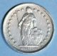 Switzerland 1/2 Franc 1963 B Very Fine/extra Fine 0.  8350 Silver Coin Europe photo 1