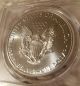 2017 Silver Eagle Pcgs Ms70 First Day Of Issue John Mercanti Signature Red Label Silver photo 2