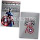 2016 Captain America Shield - 2 Oz Dome - Shaped Coin - Collector Case With Australia photo 3