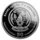 2017 Proof Rwanda Lunar Rooster 1oz Silver 999 Coin - Only 1k Minted Africa photo 2