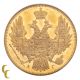 1849 Sp Ag Russian 5 Rouble Gold Coin Graded By Pcgs As Au - 58 Russia photo 2