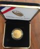 2015 W Gold Uncirculated U.  S Marshals Commemorative 1/4 Oz Gold $5 In Gold photo 1