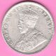 British India - 1919 - King George V - One Rupee - Rarest Silver Coin - 86 British photo 1