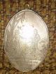 Indian Peace Medal - Coin Silver - Oval - 1792 - George Washington Exonumia photo 1
