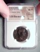Tiberius Caesar Under Augustus 8ad Rome Authentic Ancient Roman Coin Ngc I60223 Coins: Ancient photo 2