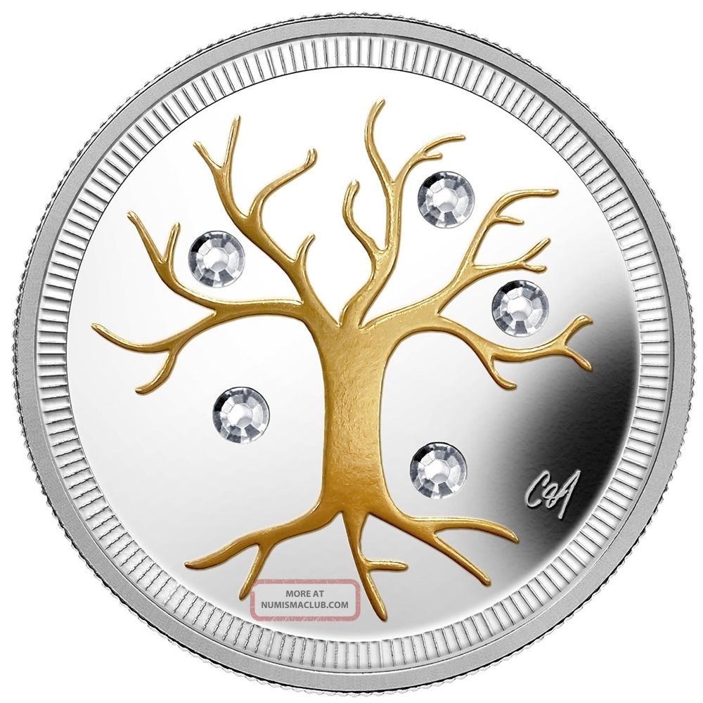 2014 Canada $3 Fine Silver Coin - Jewel Of Life Coins: Canada photo