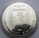 Poland BiaŁowieŻa 10 KwartnikÓw BiaŁowieskich 2009 Bison Aurochs Silvered Coin Europe photo 1