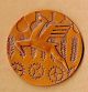 Israel 1964 The Trade Fair Official Award Medal Middle East photo 1