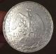 Mexico 1910 $1 Caballito Horse & Rider Comm.  Silver Coin,  See Images Mexico photo 1
