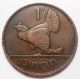 1931 Ireland Penny F,  Irish State Scarce Harp Hen & Chicks Bronze Coin Europe photo 1