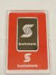1 Oz Platinum Bar - Scotiabank Valcambi Suisse.  9995 Fine (in Assay) Bars & Rounds photo 2