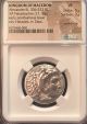 Alexander The Great Side Ancient Greek Silver Tetradrachm Ngc Vf 17.  18g Coins: Ancient photo 2