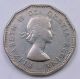 1962 Doubled Date Five Cents Vf - Ef Scarce Variety Key Elizabeth Ii Canada Nickel Coins: Canada photo 1