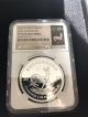 2017 Krugerrand Silver Proof Ngc Pf70 50th Anniversary Ultra Cameo White Core Africa photo 3