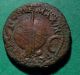 Tater Roman Imperial Ae As Coin Of Tiberius Rudder On Globe Coins: Ancient photo 1