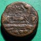 Tater Roman Republic Anonymous Ae Quadrans 3rd Century Bc Hercules & Prow Coins: Ancient photo 1