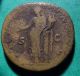Tater Roman Imperial Ae Sestertius Coin Of Faustina Sr Concordia Coins: Ancient photo 1