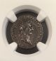 Trajan Abundance Seated Ancient Roman Silver Denarius Ngc 3.  23g Choice Fine Coins: Ancient photo 5