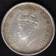 British India - 1939 - George Vi 1/2 Rupee Silver Coin Ex - Rare Coin India photo 1
