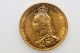1890 Melbourne Gold Full Sovereign Jubilee Head In Very Fine Australia photo 1