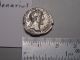 Roman; Antoninus Pius 138 - 61 Ad Silver Denarius.  Rev; Cos Iiii.  Vesta.  Ric 203. Coins: Ancient photo 1