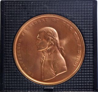 Thomas Jefferson Inagural Bronze Medallion - Peace Medal? photo