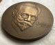 Russian Radio Chemist Vg Khlopin 1890 - 1950 Radium Institute Science Bronze Medal Exonumia photo 2