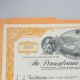 1966 Pennsylvania Railroad Company Stock Certificate 22 Shares James Woods Sterr Transportation photo 2
