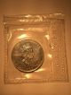 1991 Canada $5 Maple Leaf 1 Oz.  Silver Bullion.  9999 Fine Rcm Proof - Like Coins: Canada photo 2