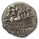Ar Denarius Cn.  Gellius,  Rome 138 B.  C. Coins: Ancient photo 1