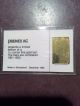 1/10th Troy Ounce Swiss Gold Bar Gold photo 1