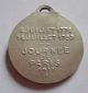 1917 Ww1 Washington Lafayette France & Usa Bastille & Independence Day Medal Exonumia photo 1