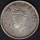 British India - 1939 - George Vi 1/2 Rupee Silver Coin Ex - Rare Coin India photo 1