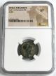 C.  200 - 133 Bc Ancient Mysia,  Pergamum Ae 20 Helmeted Athena Coin Ngc Very Fine Coins: Medieval photo 2