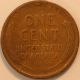 1928 - S Lincoln Wheat Cent Penny 1c - Good / Gd (sp) Lincoln Wheat (1909-1958) photo 1