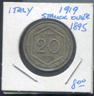 Regno D ' Italia - Vittorio Emanuele Iii 20 Centesimi,  1919 R photo