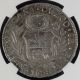 1833 B Peru Cuzco 8 Reales Ngc Vf Details (scratches) South America photo 2
