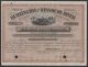 1878 Burlington And Missouri River Railroad Co.  Issued/cancelled/transferred. Transportation photo 1