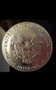 Brilliant Uncirculated 1oz.  Silver 1990 American Eagle Coins photo 1