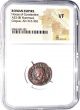 Roman Empire Caeser Crispus Bi Nummus Coin,  Ngc Certified Vf Cir 316 Coins: Ancient photo 7