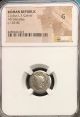 Julius Caesar Family Ancient Roman Silver Denarius 3.  6g Ngc 103bc Coins: Ancient photo 2